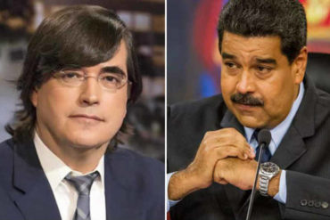 ¡TOMA! Jaime Bayly barre el piso con Maduro y lo califica de “dictador cenutrio” e “incurablemente estúpido” (+Video)