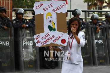 ¡GRAVE! Los trabajadores de la salud se encuentran en “pobreza extrema”