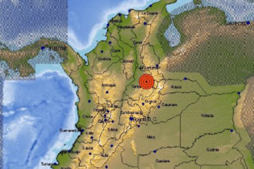 ¡LO ÚLTIMO! A minutos de la toma de posesión de Iván Duque, un sismo de magnitud 6,1 sacudió a Colombia (se sintió en el occidente venezolano)