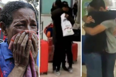 ¡QUÉ BELLEZA! 6 reencuentros de venezolanos en el exterior que te sacarán lágrimas (+Videos +se te aguará el guarapo)