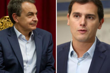 ¡SE LAS CANTÓ! Albert Rivera: Zapatero da vergüenza ajena legitimando la tiranía de Maduro