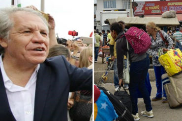 ¡MUY IMPACTADO! Almagro quedó consternado con los testimonios de venezolanos en la frontera: «Es desgarrador» (pide prontas acciones)