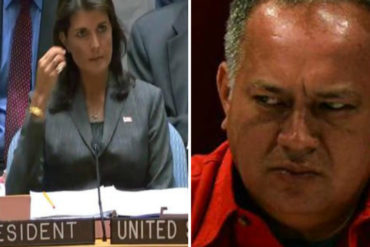 ¡SIN PIEDAD! Los dardos de Nikki Haley contra Diosdado en pleno consejo de la ONU: “Es un ladrón narcotraficante”