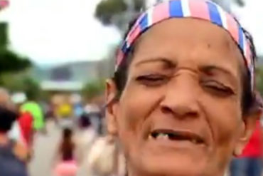 ¡DE FRENTE! Migrante venezolana se las canta a Maduro desde la frontera: ¿Cuándo te has acostado sin comer? (+Video)