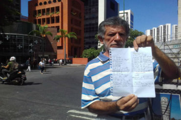 ¡INDIGNANTE! El triste testimonio de un abuelo que se quedó sin comida tras no poder retirar efectivo (Y Maduro, bien gracias)