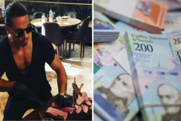 ¡PARA ENCHUFADOS! Un venezolano necesita trabajar más de 675 horas para poder pagar el plato de lujo que comió Maduro en Estambul