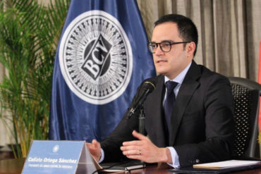 ¡SI TÚ LO DICES! Calixto Ortega Sánchez aseguró que el BCV ha emitido más de 2.000 certificados de Ahorro en Oro