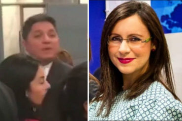 ¡SIN MIEDO! Carla Angola dejó en la calle al «defensor» de Maduro que arremetió contra ella en Nueva York (+Video)