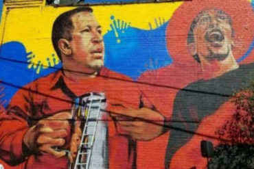 ¡SE INDIGNÓ!  Hicieron mural de Chávez en universidad de Colombia y una senadora de ese país no se la caló: vea lo que lo dijo (+Foto)