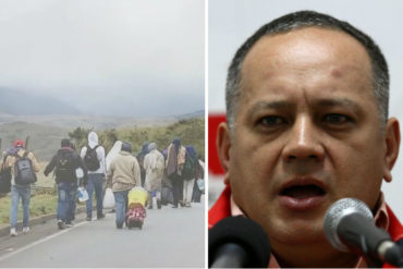 ¡ABSURDO! Diosdado Cabello asegura que los venezolanos emigran por “moda y estatus”