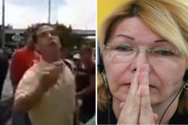 ¡SIN MIEDO! Venezolano en la frontera no se la caló y encaró a Ortega Díaz (la acusó de ser cómplice de Chávez) (+Video)