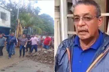 ¡VÉALO! García Carneiro apareció después de cuatro horas de las fuertes lluvias: Confirmó que una niña se encuentra delicada (+Video)