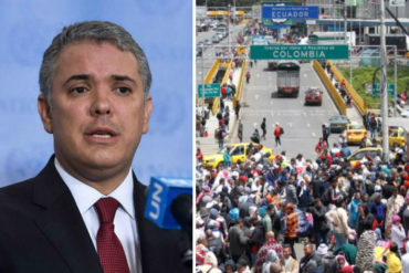 ¡LA BUENA NOTICIA! Duque confirma que amplió plazo para internación temporal de vehículos de Venezuela