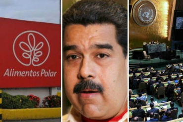 ¡REVELADOR! La foto que demuestra que Maduro confía más en Alimentos Polar que en «el imperio» y la ONU (+Foto descaro)