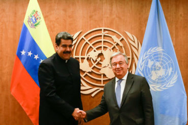 ¡SEPA! Maduro le lanza flores al secretario general de la ONU por su posición frente a las sanciones: «Son declaraciones claras, solidarias, firmes y Justas»