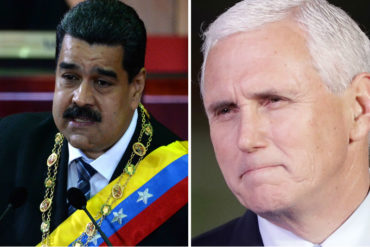 ¡SE PICÓ! Maduro a Mike Pence: “Ocúpate de los migrantes mexicanos, hondureños, guatemaltecos que viven en tu país”