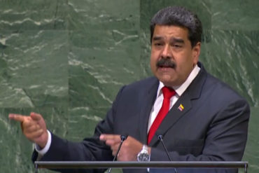 ¡CINISMO PURO! Maduro volvió a negar ante la ONU la crisis humanitaria: «Es un intento mediático» (+puntas a Trump)