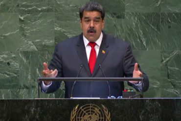 ¡ABSURDO! Maduro niega la diáspora venezolana en la ONU: La crisis migratoria es fabricada (+Video)