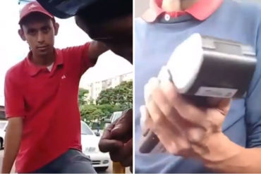 ¡CON DIGNIDAD! “El carnet no lo tengo ni lo voy a sacar”, la sentada que le dio un ciudadano al empleado de una bomba de gasolina en Táchira (+Video)