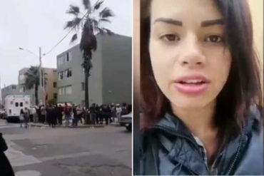 ¡CLARITO! Venezolana en Perú desmiente explotación y xenofobia (Gobierno regala comida a quienes hacen trámites en Migración) (+Video)