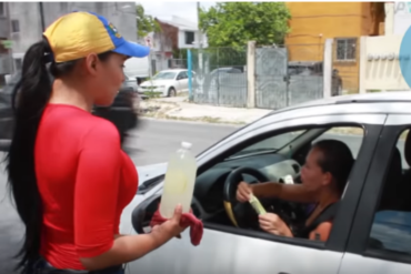 ¡REVELADOR! La venezolana que ha sido blanco de “propuestas indecentes” mientras vende agua en las calles de México: vea su historia (+Video)