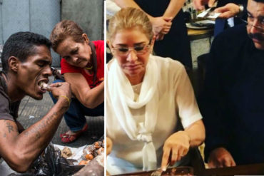 ¡HUMILLANTE! Redes estallaron de indignación al ver a Maduro y Cilia cenando con el reconocido chef Salt Bae en Estambul (+Video)