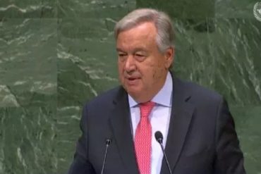 ¡LO ÚLTIMO! Secretario general de la ONU alerta insuficiente cooperación internacional para atender a migrantes y refugiados (+Video)