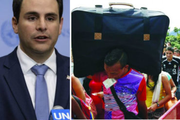 ¡DE FRENTE! Ayudar a los migrantes venezolanos es «solo una parte de la solución», dice el embajador de EEUU en la OEA