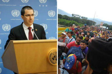 ¡SÍ, LUIS! Jorge Arreaza sobre crisis migratoria: «Venezolanos colapsaron consulados en América Latina porque se quieren regresar»