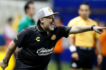 ¡MÍRELOS! Estos fueron los mejores memes del debut de Diego Maradona en Dorados de Sinaloa