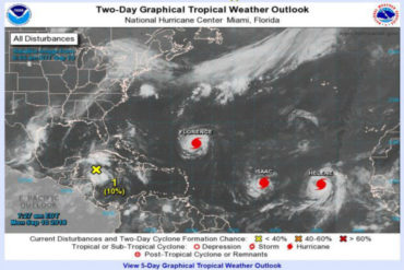 ¡TE LO DECIMOS! La tormenta tropical Isaac avanza veloz hacia el Caribe: ¿Afectará Venezuela?