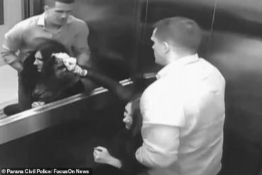 ¡MISERABLE! Videos capturan el momento en que un hombre persigue y agrede a su esposa (la estranguló y golpeó hasta la muerte)