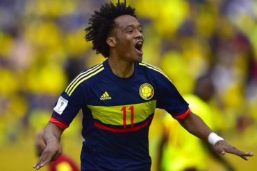 ¡LE MOSTRAMOS! El mensaje de apoyo del futbolista colombiano Juan Guillermo Cuadrado para los venezolanos (+Foto)