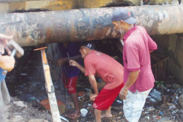 ¡SE HARTARON! Zulianos se amotinaron y rompieron tuberías en busca de agua (los cortes del servicio se extienden por más de 10 horas)