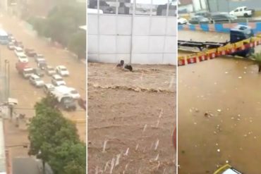 ¡VEAN! Los videos más impresionantes de las fuertes lluvias que se registraron en Vargas (dejó casas tapiadas)