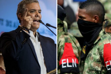 ¡NICO, ES CONTIGO! Duque reactiva órdenes de captura contra negociadores del ELN y lanza advertencia a Venezuela (+Video)