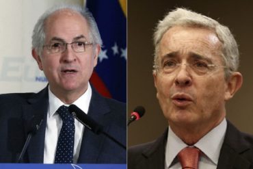 ¡SE LO CONTAMOS! Ledezma aplaudió la posición de Uribe sobre la intervención legal en Venezuela