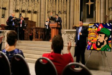 ¡SE PASÓ! Maduro dejó plantados a los periodistas en la ONU por ir a la iglesia de Manhattan: «Hasta la victoria siempre, Nueva York” (+Video)