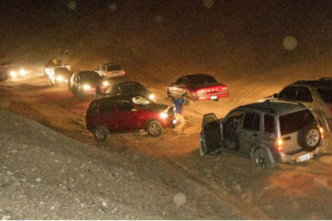 ¡IMPRESIONANTE! Arena de los médanos de Coro se deslizaron e incomunicaron la carretera Coro-Punto Fijo (+Fotos)