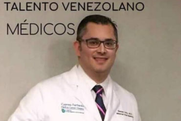 ¡BUENA NOTICIA! Doctor venezolano fue elegido médico del año en la Universidad de Houston