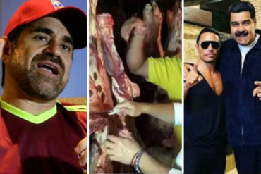 ¡UNA BURLA! «Voy a llevarme mi corte»: El video de Lacava vendiendo carne (busca tapar escándalo de Maduro con Salt Bae)