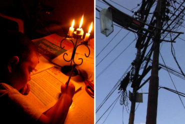 ¡POBRE GENTE! Denuncian que en Puerto Cabello no tienen luz desde hace más de 24 horas (Corpoelec supuestamente está «trabajando»)