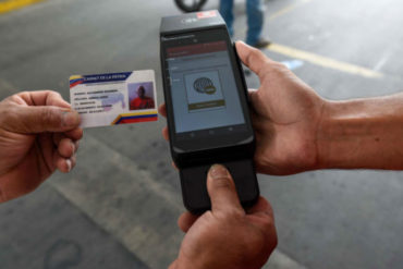 ¡ENTÉRESE! Sistema biopago entra en período de prueba en estaciones de gasolina este #24Sep (se necesita carnet de la patria)