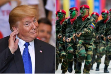¡SIN TAPUJOS! Trump se burla de militares venezolanos: “Corrieron por una bomba” (esto dijo que harían los marines +Video)