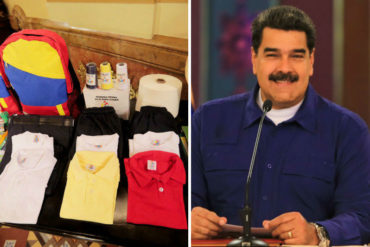 ¡CHAO REGALADERA! Maduro anunció que entrega de uniformes escolares tendrá un «precio módico»: “Al pueblo le gusta pagar”