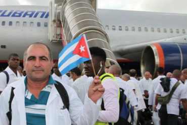 ¡QUÉ COSA, CABALLERO! Médicos cubanos regresan en masa a su país (no les gustó el socialismo de Maduro)