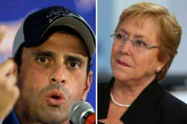 ¡DA EN EL CLAVO! Capriles advierte a Bachelet que el régimen tratará de engañarla en su visita:“Intentarán mantenerla en Caracas, pasearla por las fachadas que pintaron»