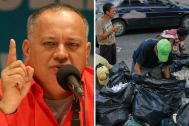 ¡INSÓLITO! Cabello volvió a negar el desastre: «No está sucediendo ninguna crisis humanitaria en Venezuela»