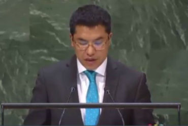 ¡MÁS RESPALDO! Representante de Ecuador ante la ONU: Apoyamos las investigaciones de la CPI contra el gobierno de Maduro