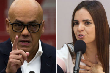 ¡LE DIO CON TODO! Tamara Sujú estalló contra Jorge Rodríguez: Criminal, sinvergüenza. Estás acusado en la Corte Penal Internacional por cómplice